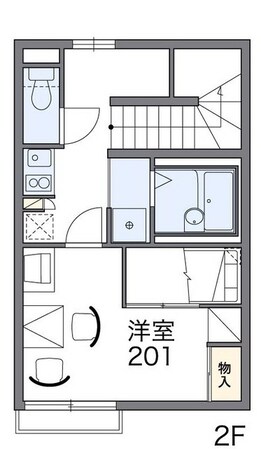 レオパレスシルフィの物件間取画像
